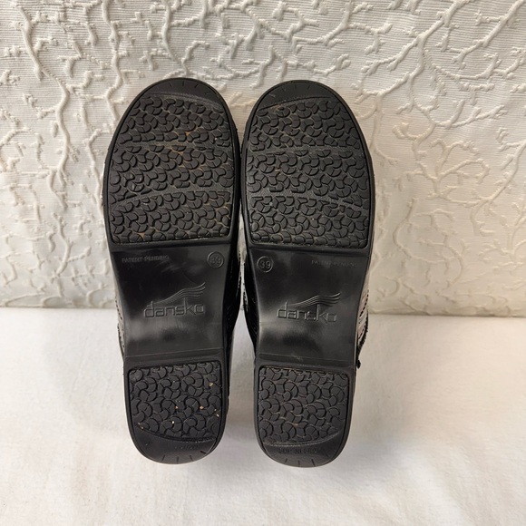 Dansko Women's Clogs Size 39 8.5 Professional Shoes Multicolor Leather Comfort - Picture 9 of 11